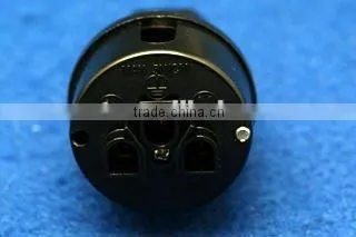 Hi-End Rhodium Plated US Male power Plug IEC female connector