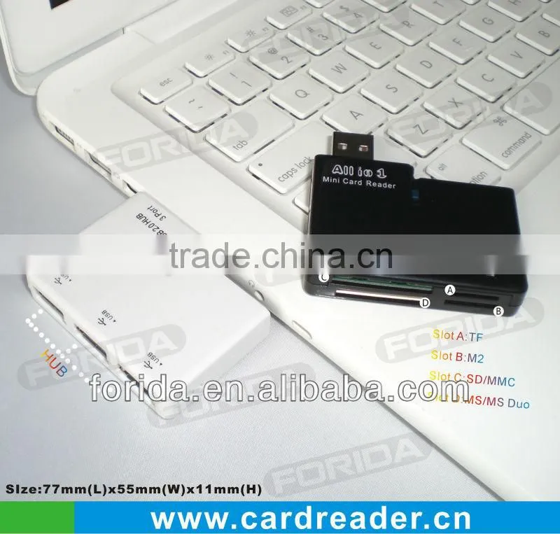 HI speed usb 3.0 combo card reader