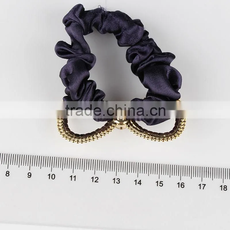 Hot sale elegant cheap hair band ponytail holder clip in hair extension MY-033