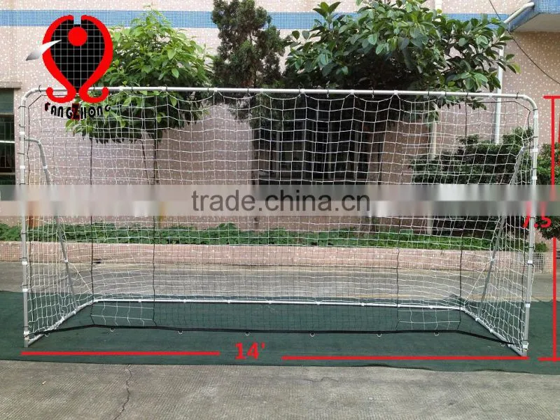 metal frame football goal with powder coating