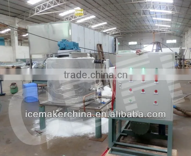 French Polynesia flake ice plant for seafood,fruits cooling