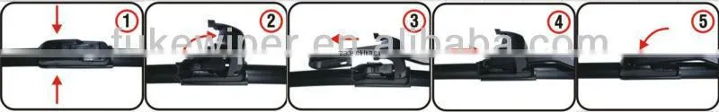 Automatic Car Windshield Wiper Universal wiper blade