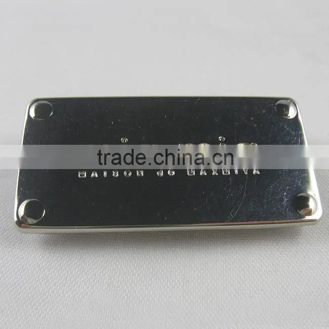 metal nameplate logos
