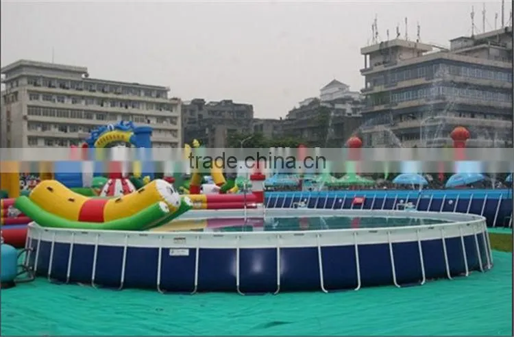 Cheap steel swimming pool rectangular frame pools for sale