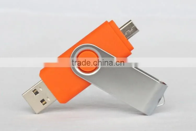 2016 promotional gift custom OTG usb flash drive for android smartphone