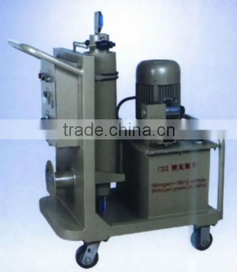 Nitrogen charging trolly