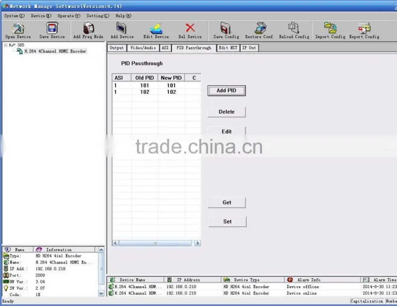 SC-1115 iptv mpeg4/h.264 encoder iptv streaming encoder
