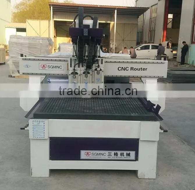 cnc wood cutting drilling router cnc wood machine with vacuum working table