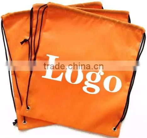 Design your own ustom drawstring bag polyester storage bag