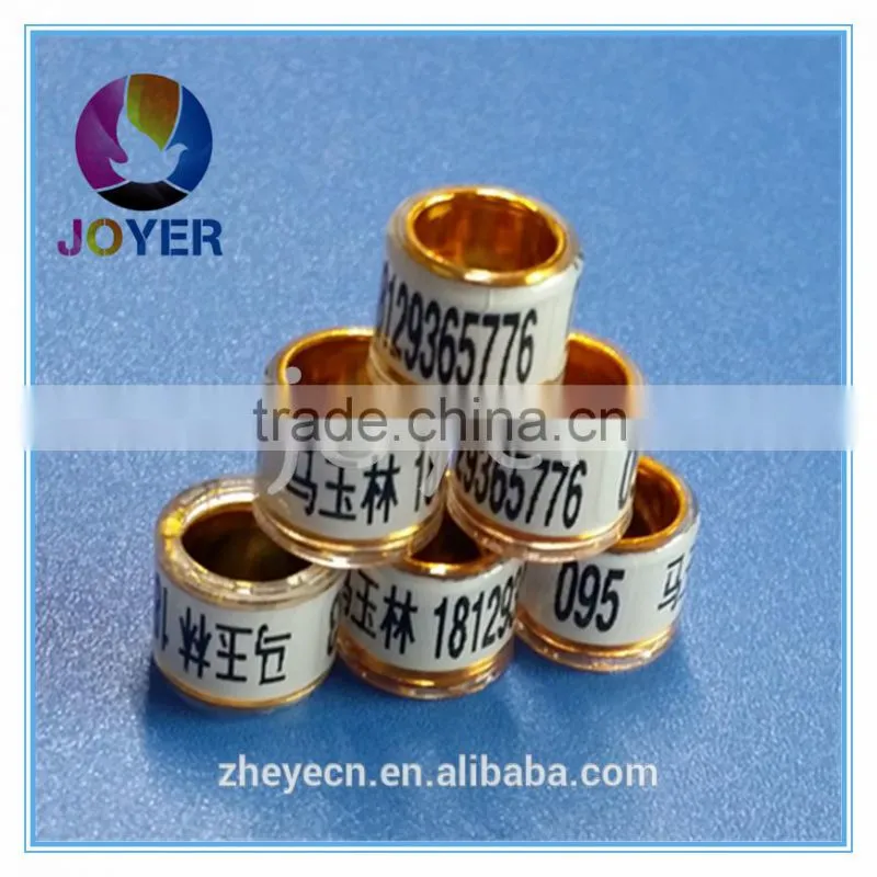 crown Aluminium plastic Pigeon Ring -Crown hot sale products for pigeon clubs racing