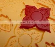 silicone mold fondant flowers for cakes