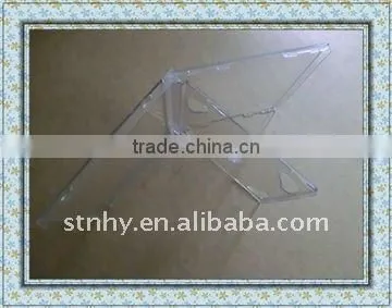 10.4mm Double Clear jewel CD case
