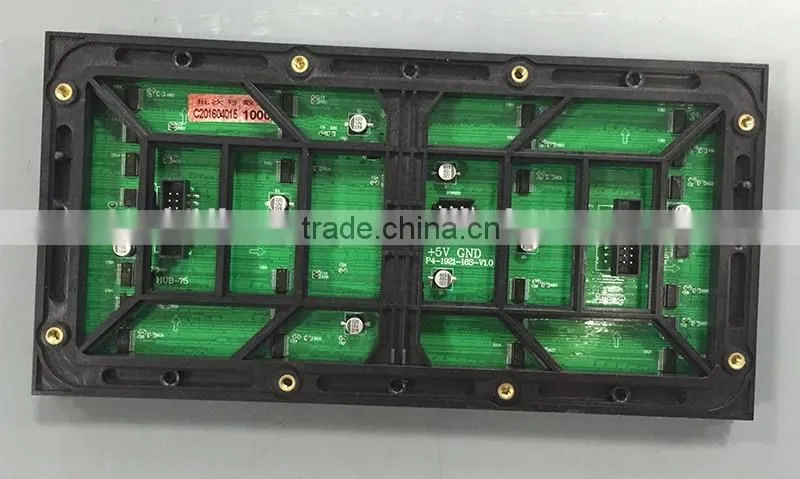 Free shipping P4 Outdoor SMD1921 3in1 Full Color Led Display Module - high brightness, high refresh, high performance