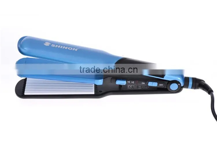 Hair crimper and straightener 2 in 1 hair salon tools