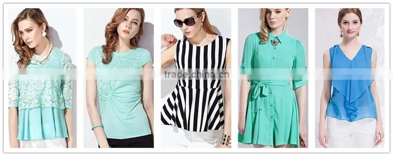 2014 New Design Fashion blouse and skirt
