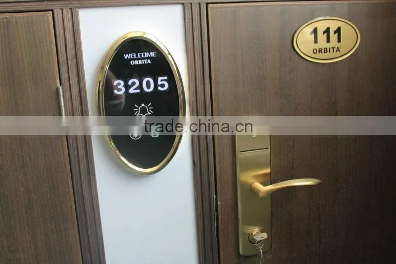 Orbita 5 in 1 hotel smart touch switch switch can show room number