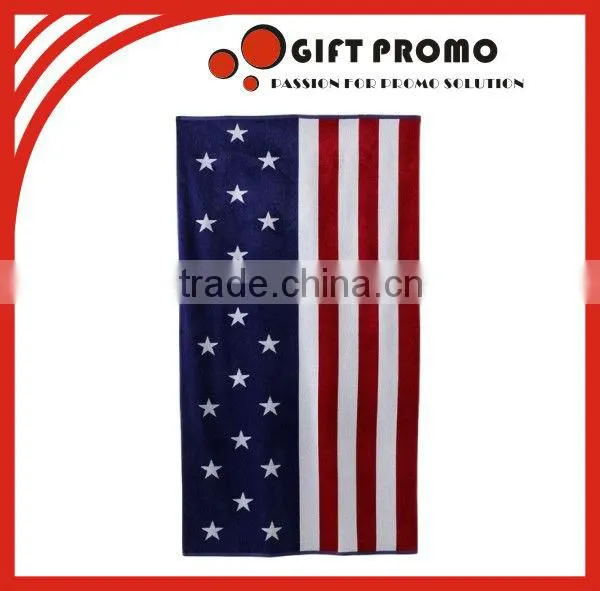Custom Cotton Or Microfiber Beach Towel