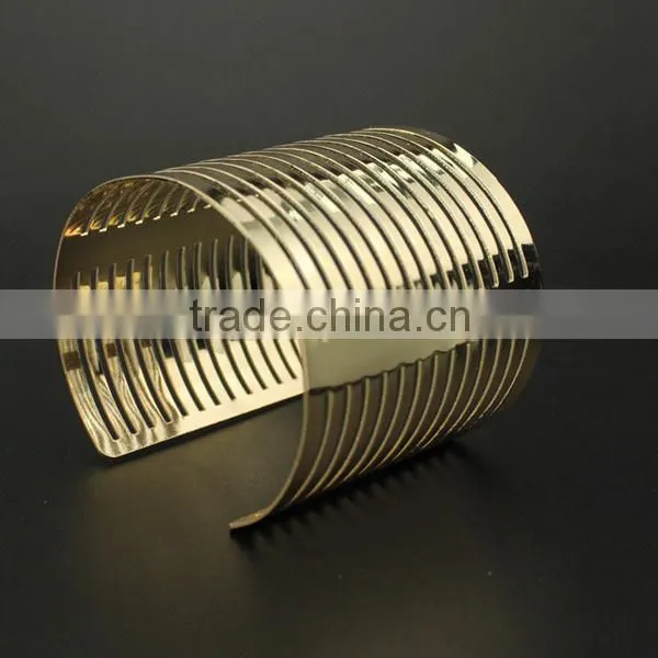 low moq girls gold slave bracelet, fake gold bracelets