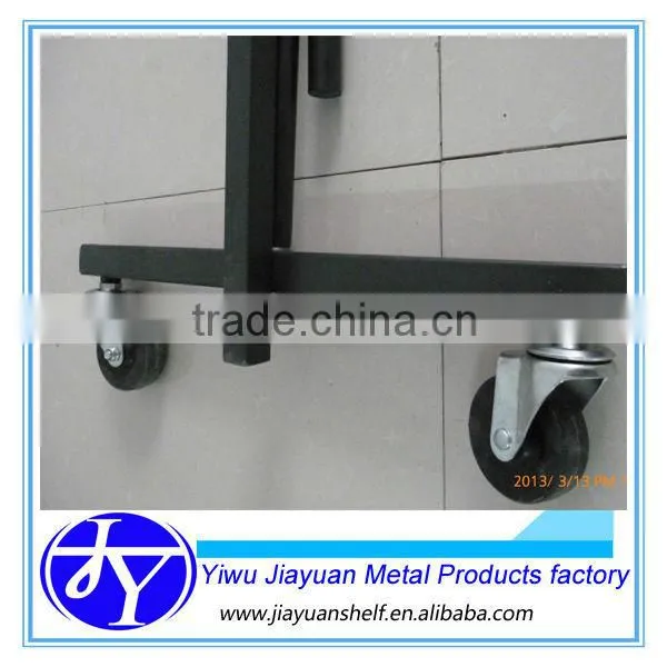 metal hanging clothes display racks