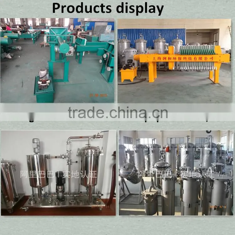 Water bag filter stainless steel bag filter