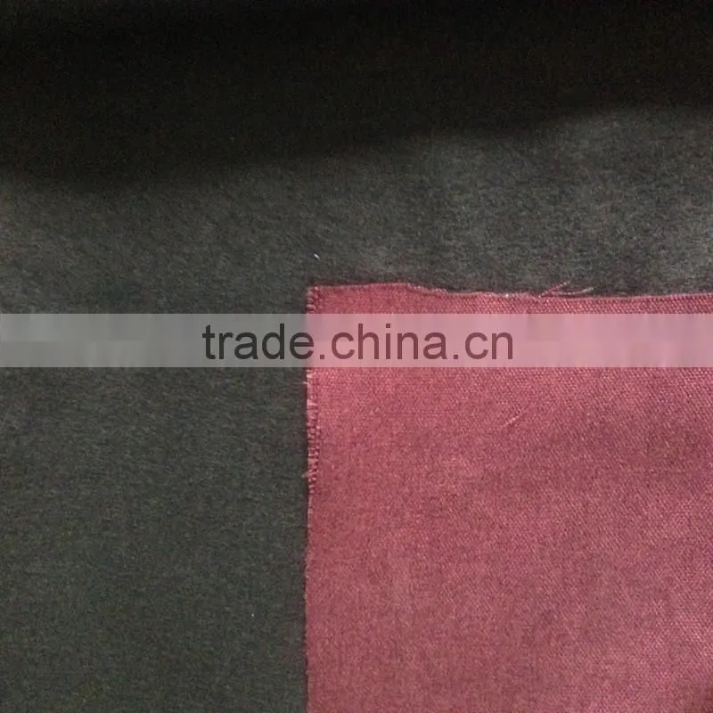 peach skin combined woven fabric