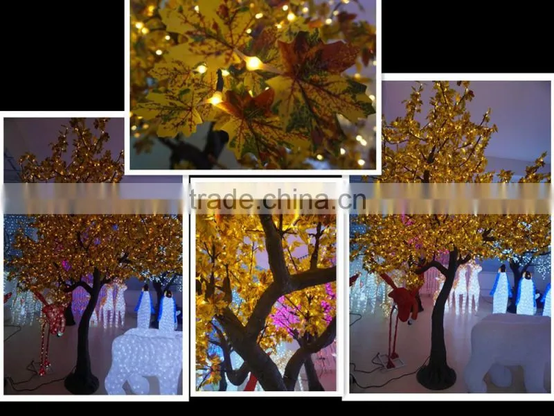 2016 New product Decorative Led Artificial Japanese Maple Tree