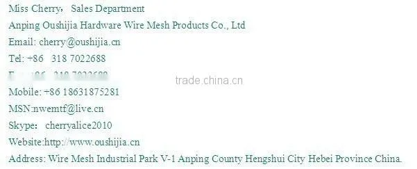 durable Galvanized Iron Wire Netting Mesh/mesh door net