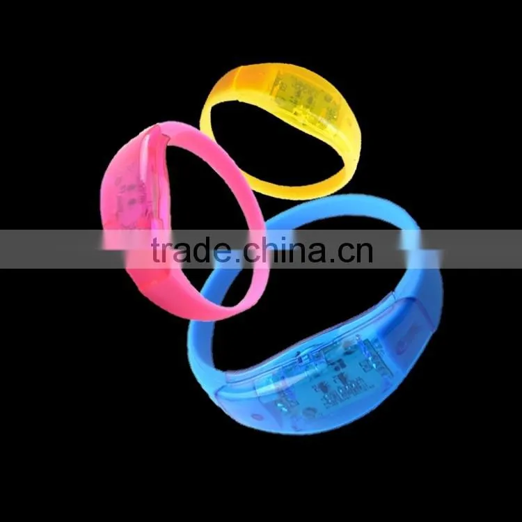 2016 Voice Activated Bracelet,led bracelet