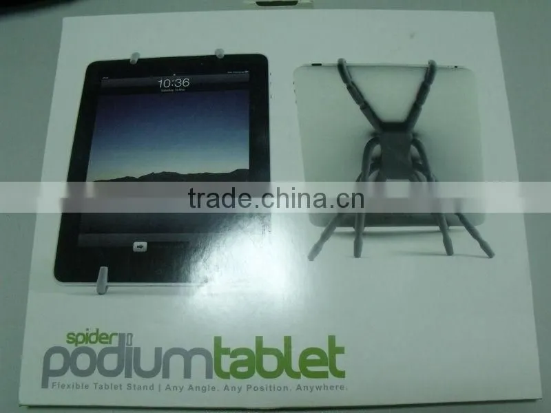 durable 3M sticker one touch silicone mobile stand