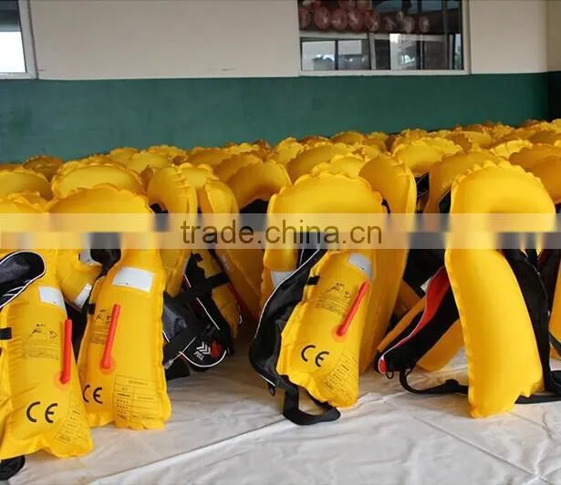 CE approved unisex durable safety auto inflate pfd for sale