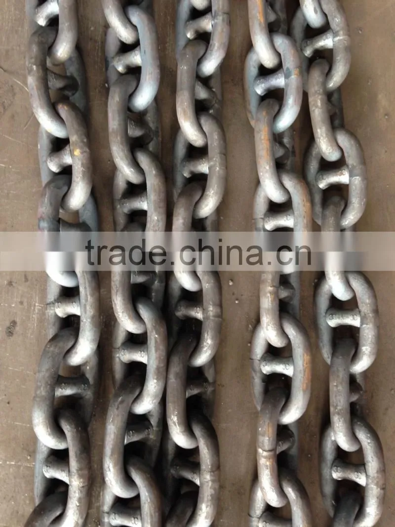 Grade 3 stud link marine steel chains cable made factory