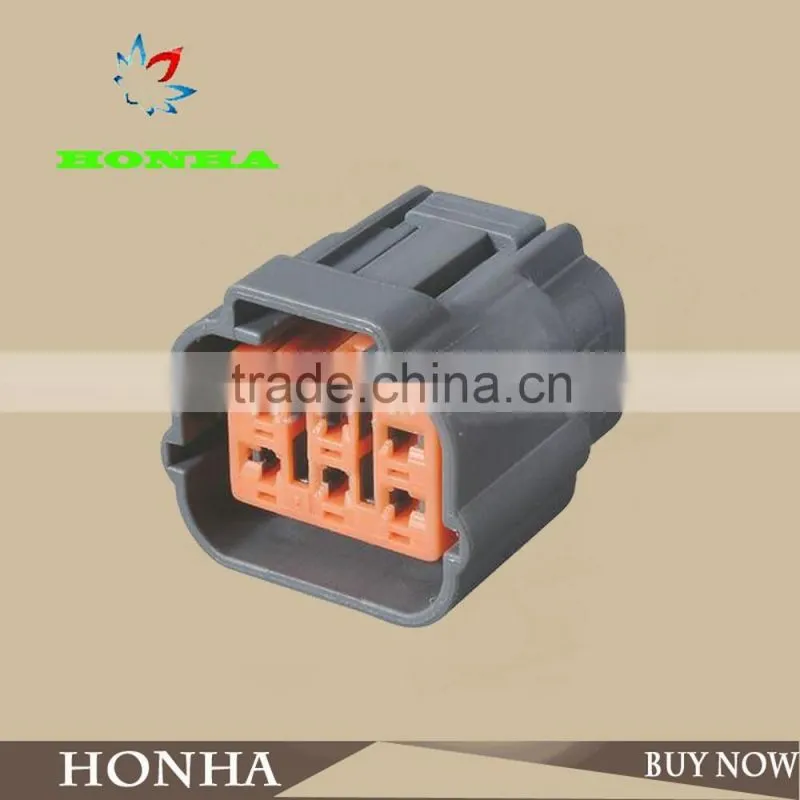 6195-0021 Grey Sumitomo DL 090 Sealed Series 6 Pin Female automotive wire harness connector