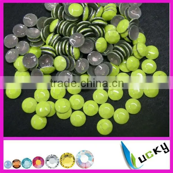 Wholesale !hot fix rhinestuds beads hotfix octagon round amethyst color