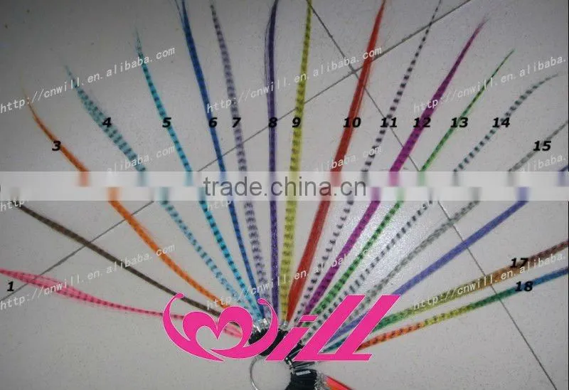 wholesale feather extensions for hair 18 colors blue grizzly feather extensions hair extension feather