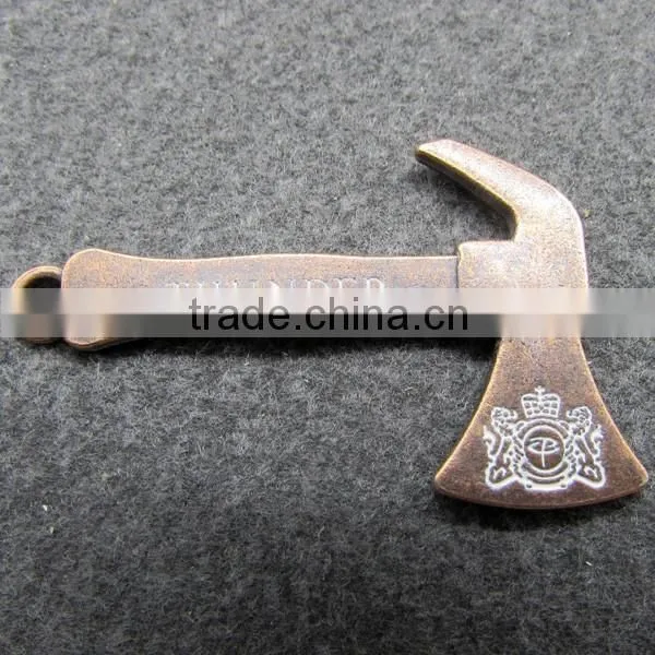 Thunder Axe Decoration Metal label