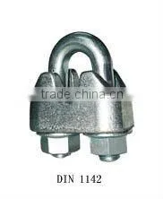US type glav. malleable wire rope clips