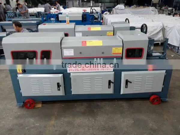 Automatic steel wire straightening and cutting machine with best price