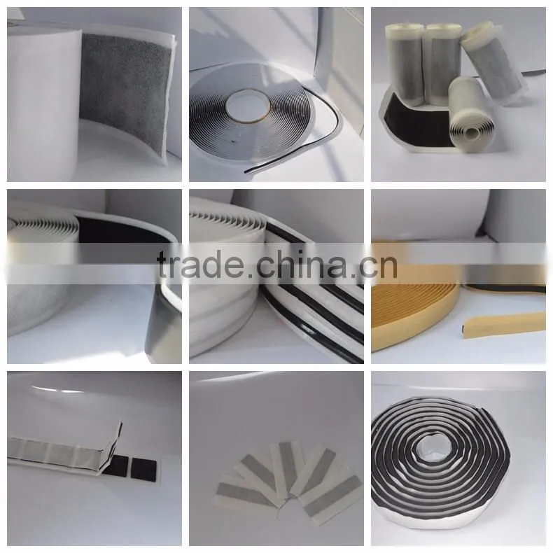 High tack waterproof sealing butyl strip