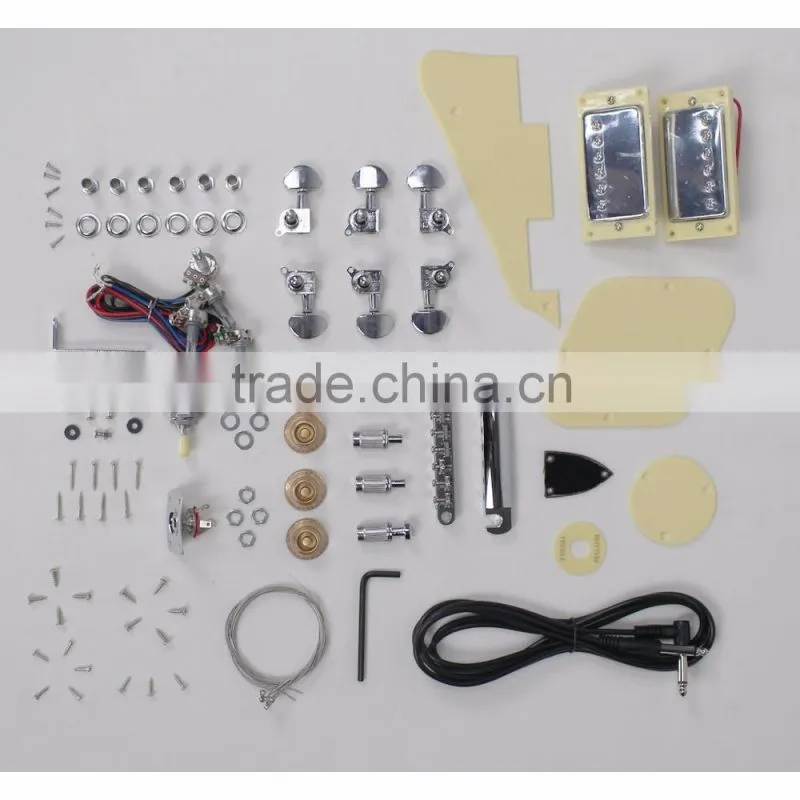China DIY unfinished electric guitar kits