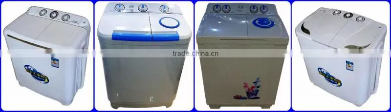 Portable plastic cover washing machine top loading