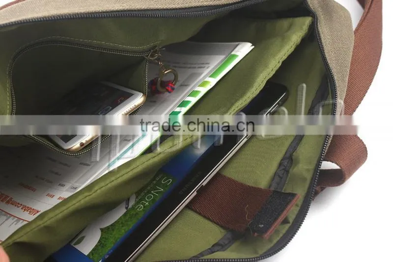 Lightweight Laptop Bag With Detachable Shoulder Strap business handbag