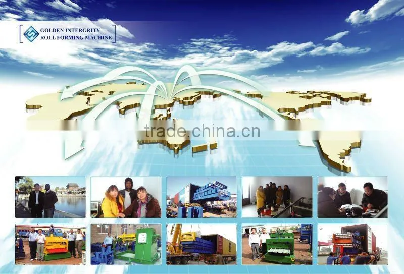760 Roll-up Door Cold Roll Forming Machine for construction