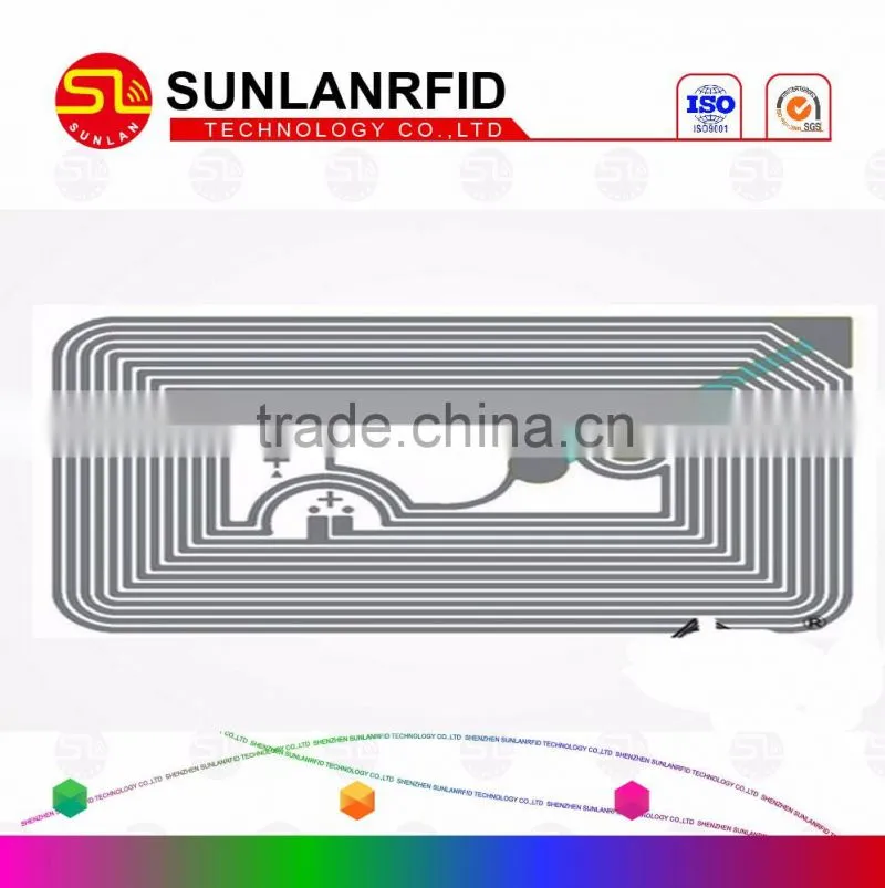 CR80 RFID PVC sheet card inlay with printed inlay cards