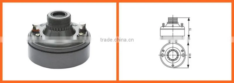 15w pa horn loudspeaker driver unit