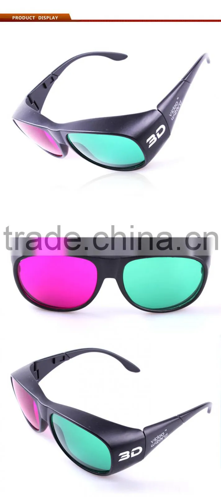 circular polarized 3D glasses with high quality