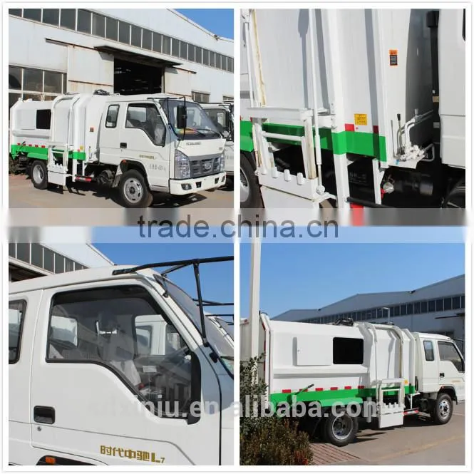 7m3 Mini Garbage Truck for sale in Asia