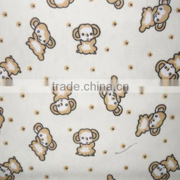 Custom flannel fabric printing for Baby Wear