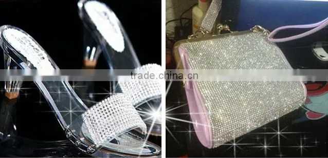 Strass trimming mesh,hot fix rhinestone mesh for garment/shoes