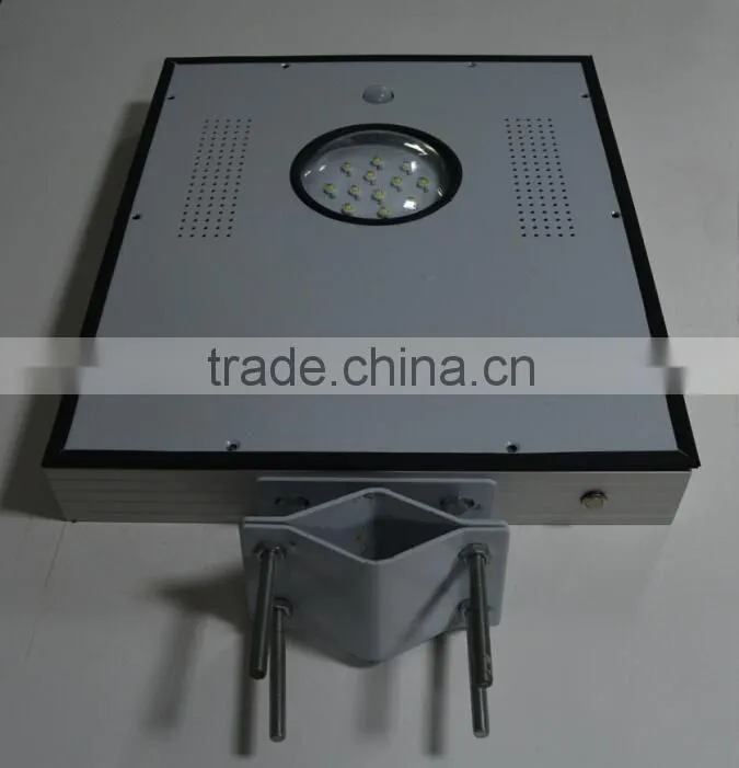 8W integrated solar LED garden lamp