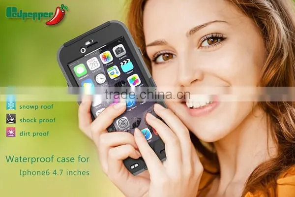 silicone Cover mobile waterproof cell phone case